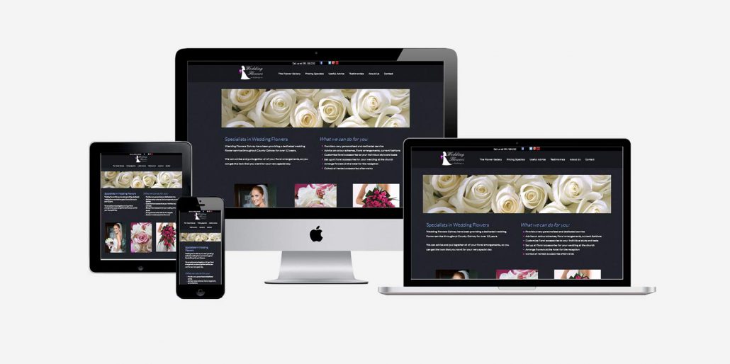 Website Design by Galway Internet - WeddingFlowersGalway.com